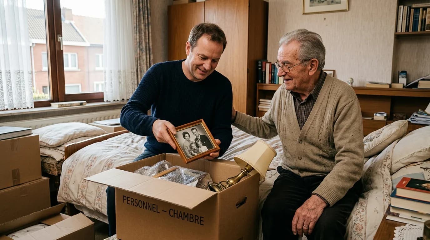 Préparer le déménagement en maison de repos