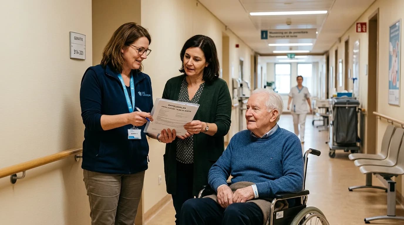 Sortie d'hôpital d'un parent âgé : préparer le retour